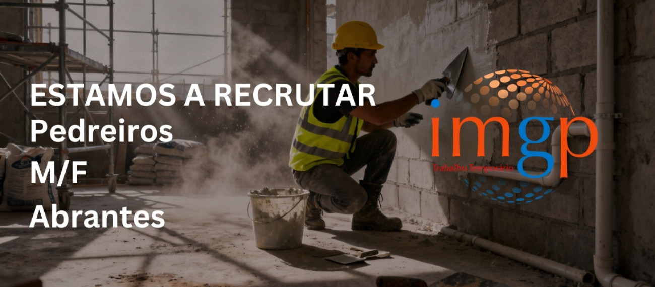 Pedreiros (M/F) — Abrantes